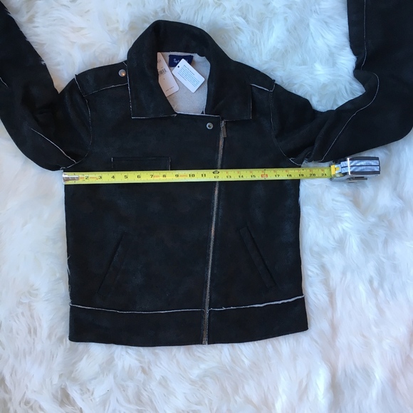 Splendid Bonded French Terry Biker Jacket ~ Medium - Picture 5 of 8